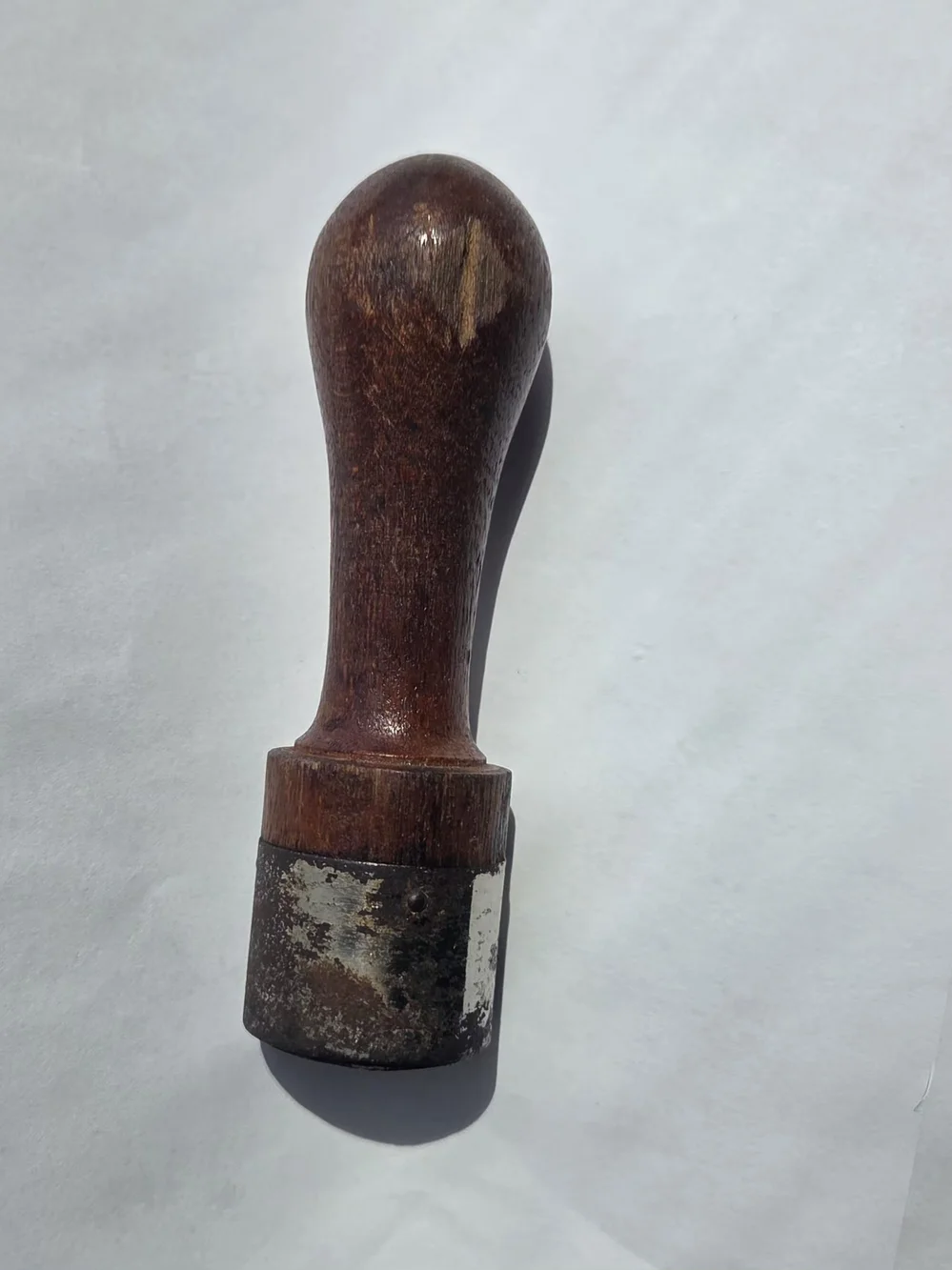 Antique Ink Stamp Wood Handle Possible Japanese Pharmaceutical Co.